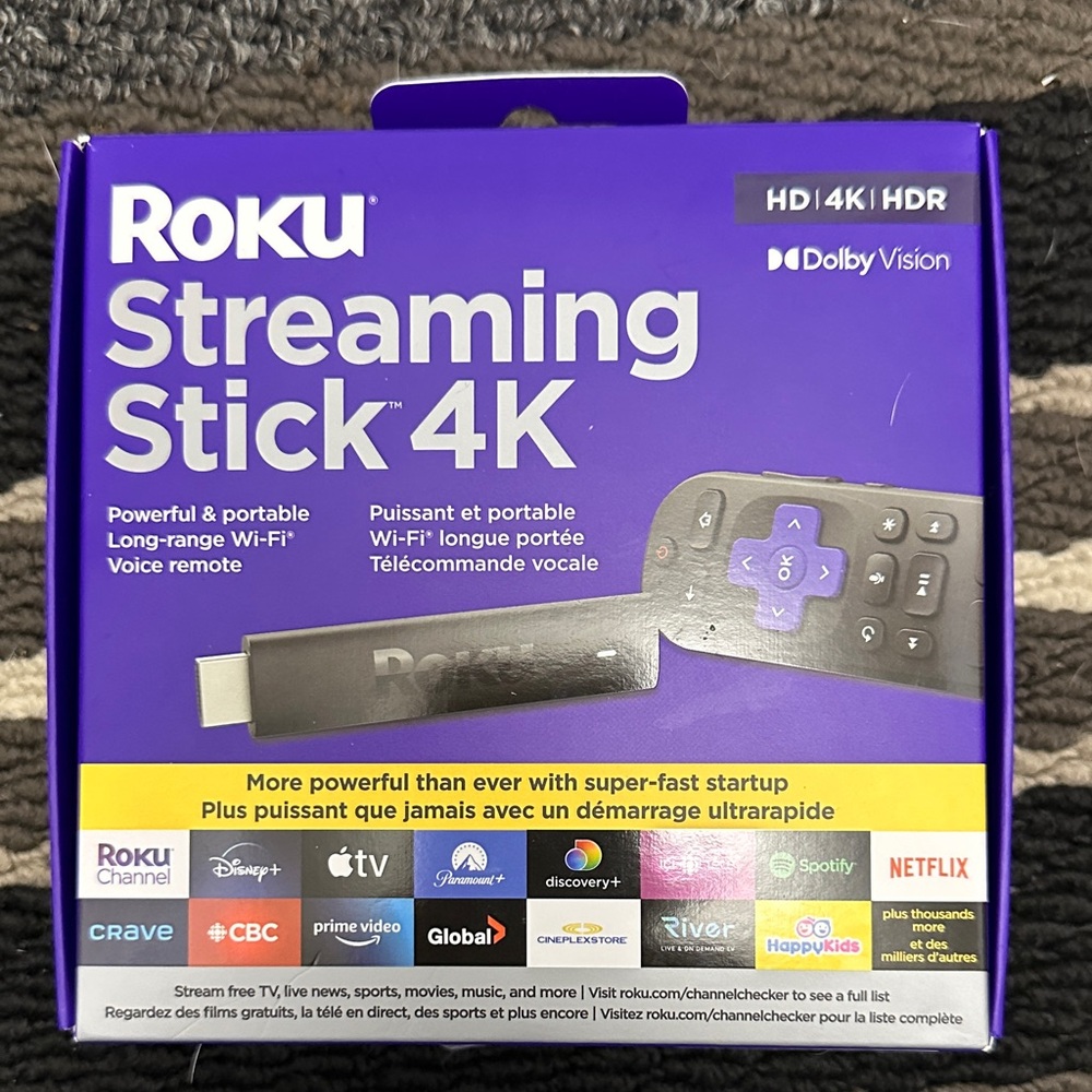 FIRM⭐️NWT Roku Streaming Stick 4K with Remote